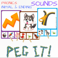 Phonics - Peg It