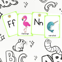 Silly Swops Animal Alphabet Cards