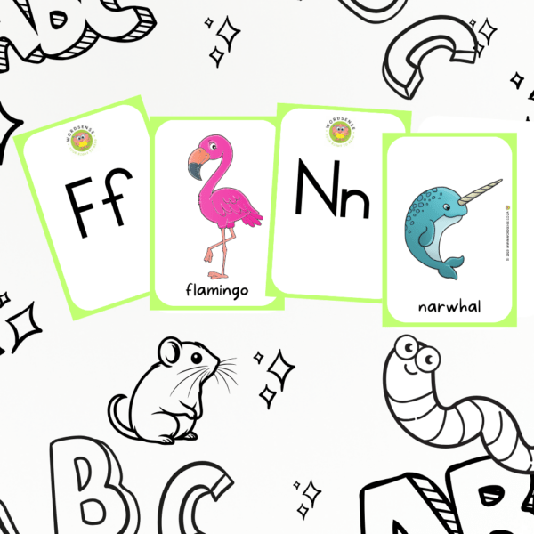Silly Swops Animal Alphabet Cards - Wordsense
